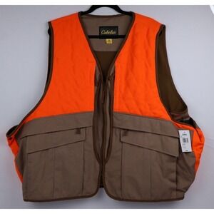 Cabelas Upland Hunting Vest Pheasant Quail Padded Adult Size 2XL NWT